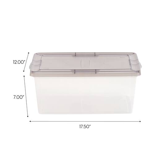 Iris® White Box Chest Drawer, 3 Pack
